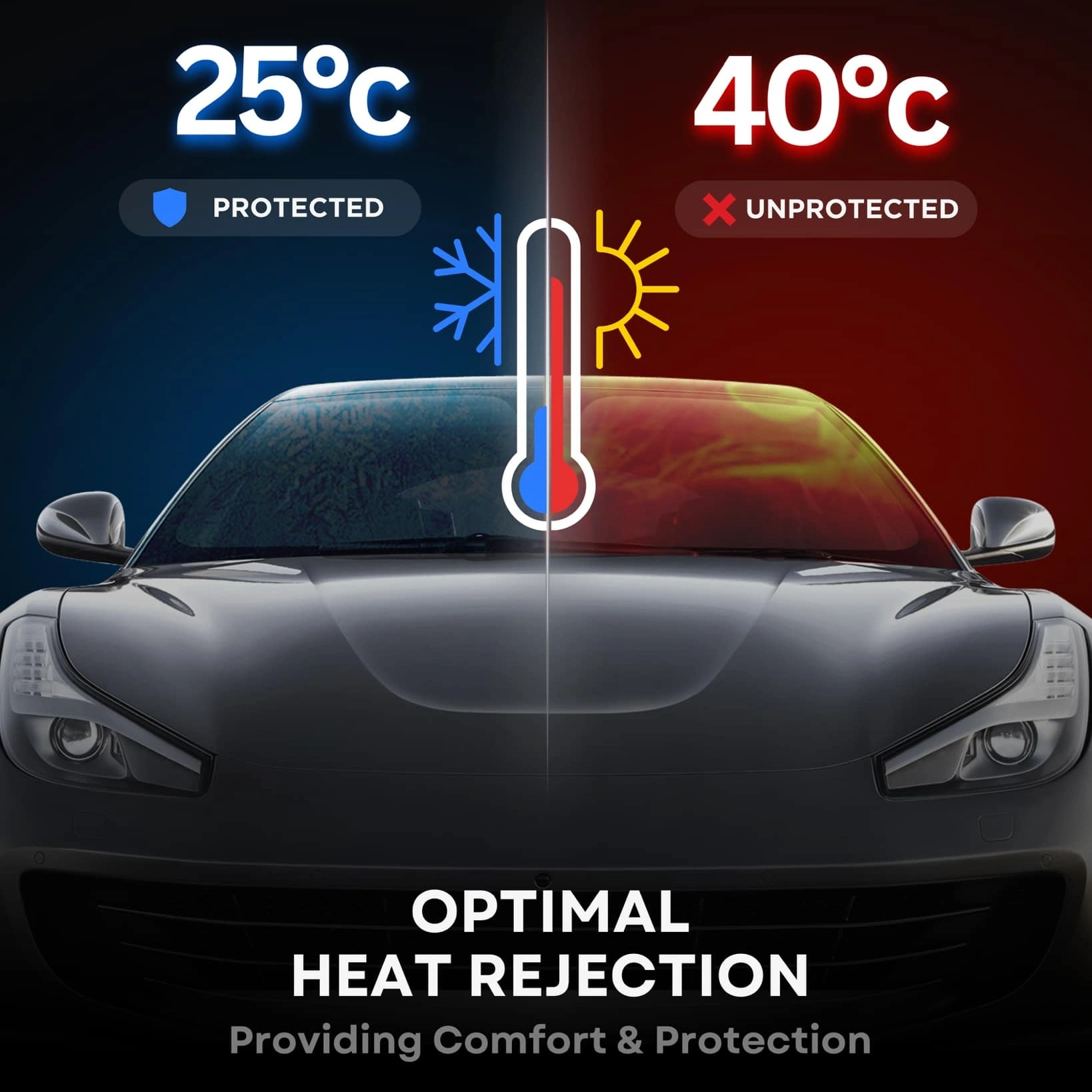 Professional car window tinting UV protection Simpang Ampat Batu Kawan